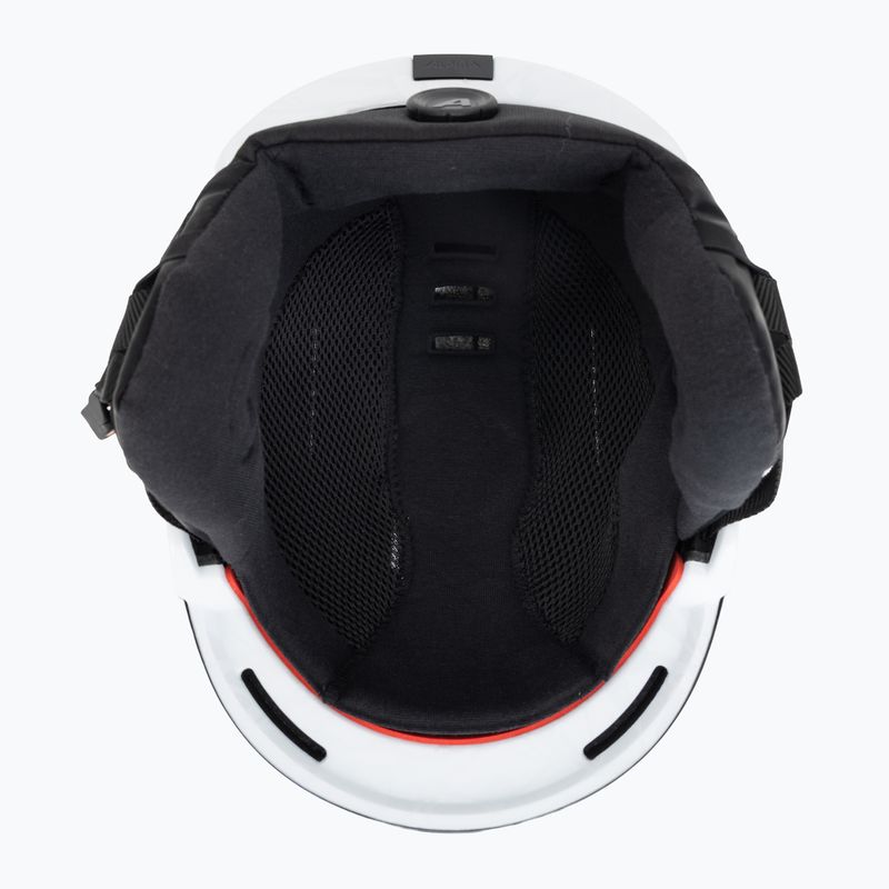 Lyžiarska prilba Alpina Nax white/ camo matt 5