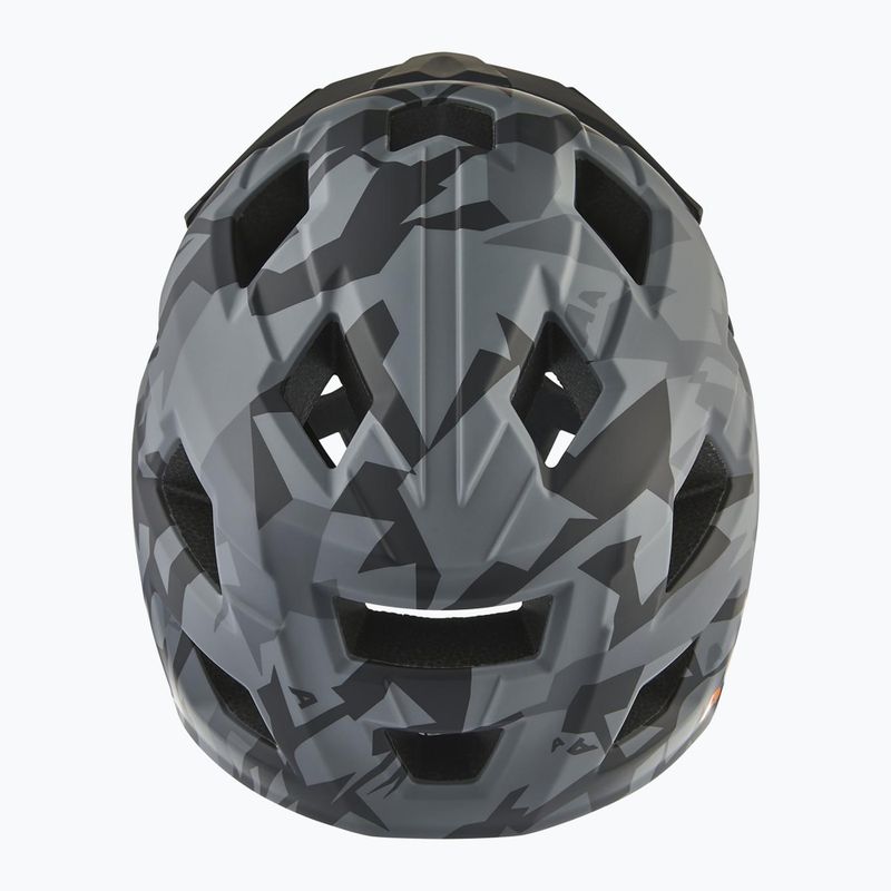Detská cyklistická prilba Alpina Rupi black camo/orange matt 3