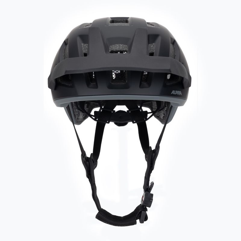 Cyklistická prilba Alpina Taunus black/grey matt 2