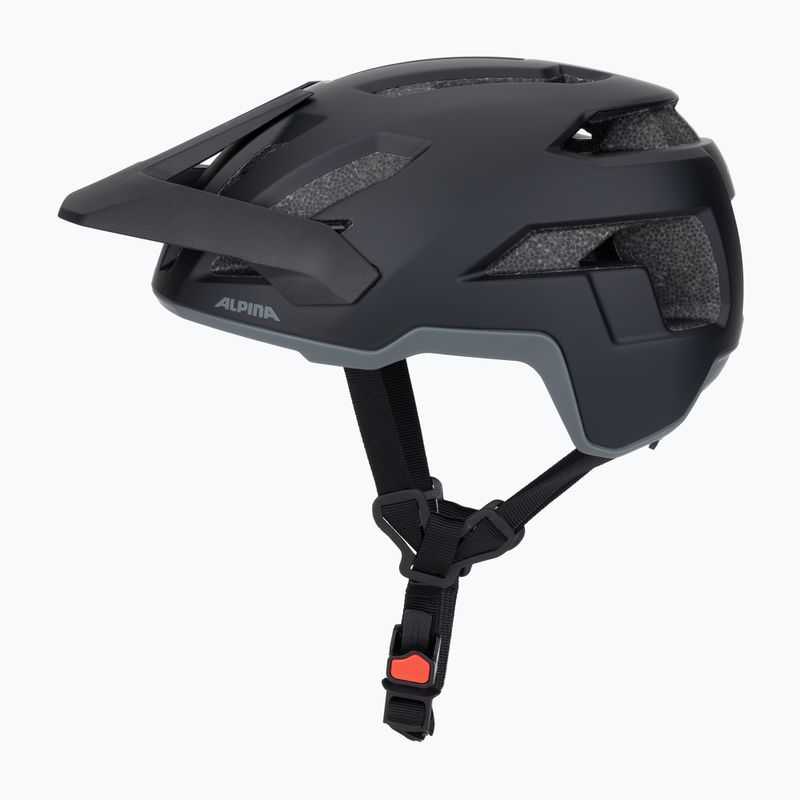 Cyklistická prilba Alpina Taunus black/grey matt 3