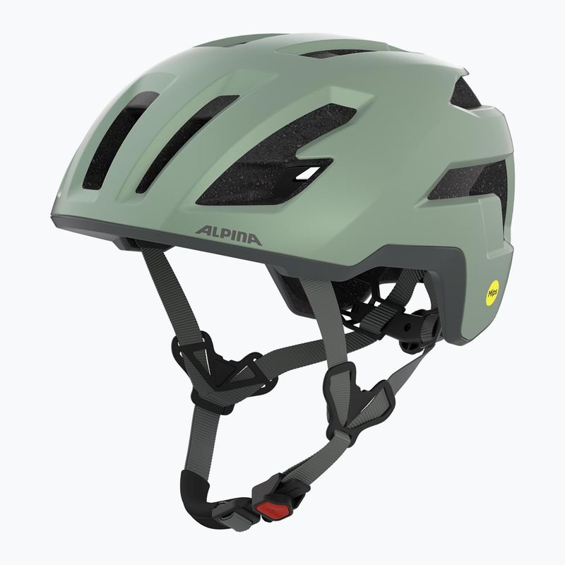 Cyklistická prilba Alpina Taunus Gravel MIPS willow green matt