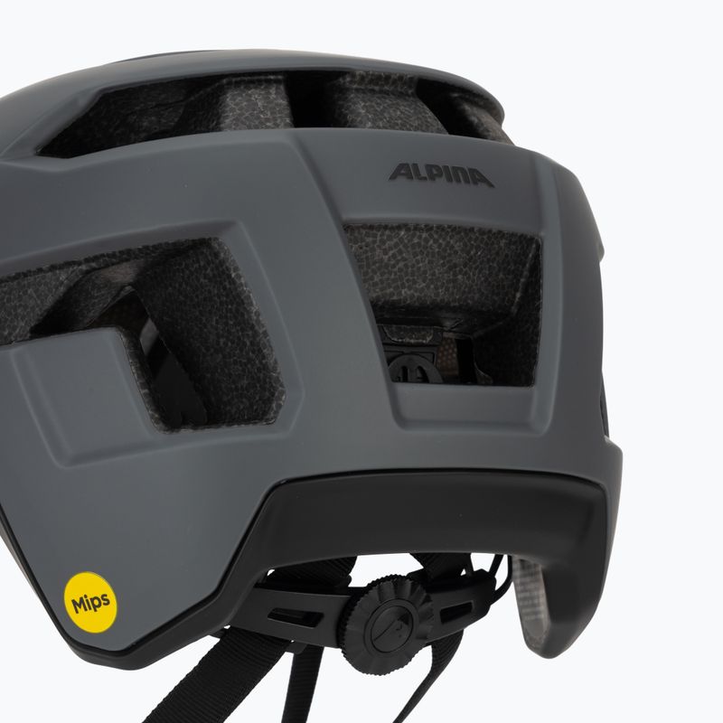 Cyklistická prilba Alpina Taunus Gravel MIPS black/midnight grey matt 8