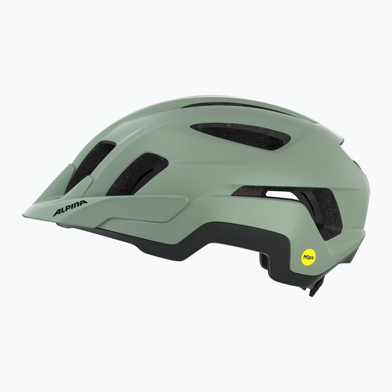 Cyklistická prilba Alpina Paranus MIPS willow green matt 4