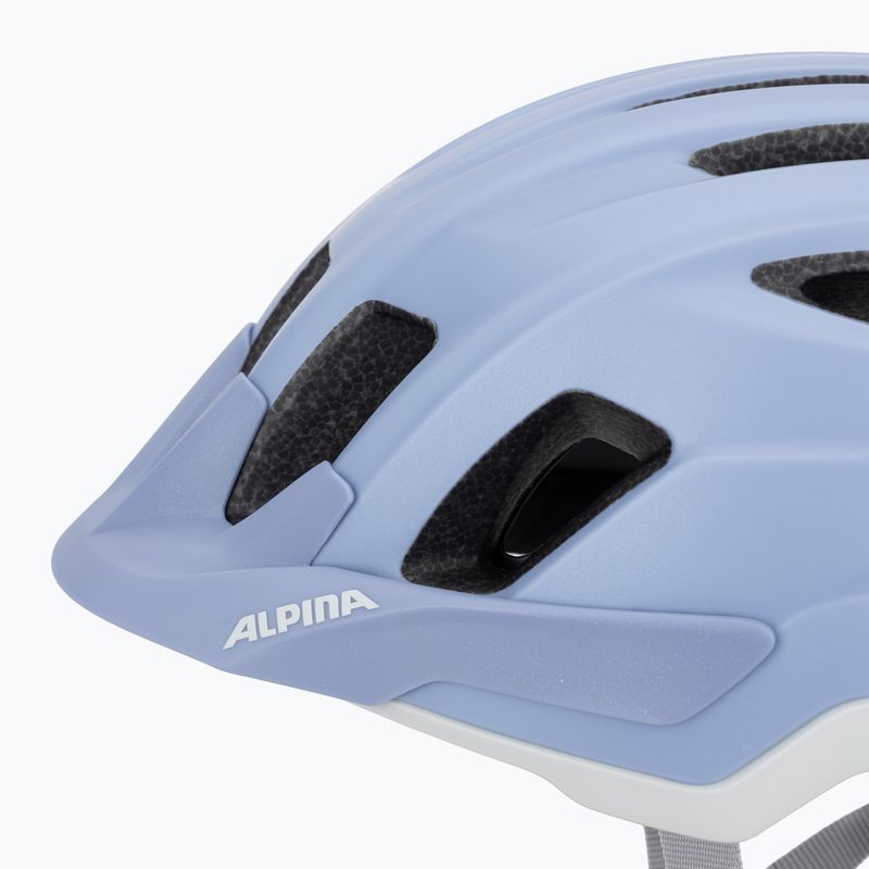 Cyklistická prilba Alpina Paranus MIPS lila/grey matt 7