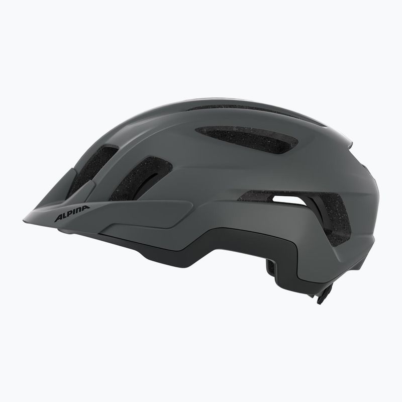 Cyklistická prilba Alpina Paranus midnight grey matt 4