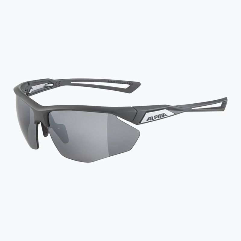 Slnečné okuliare Alpina Nylos HR midnight grey matt/ silver mirror 5