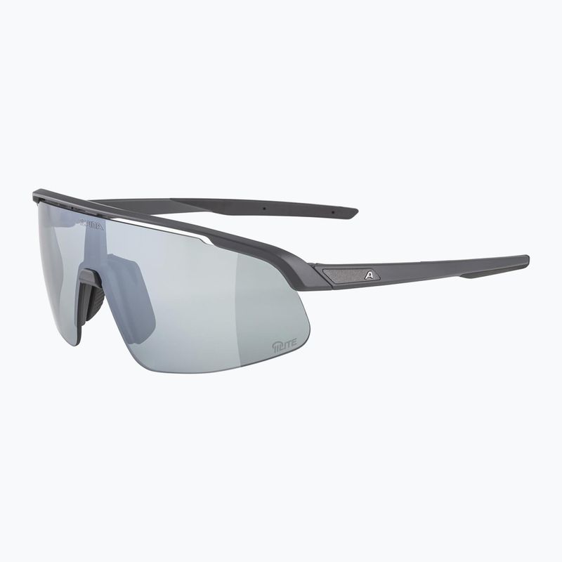 Slnečné okuliare Alpina Turbo Pro S Q-Lite midnight grey matt/ silver mirror 5