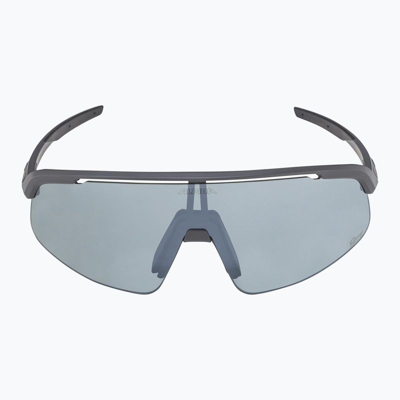 Slnečné okuliare Alpina Turbo Pro S Q-Lite midnight grey matt/ silver mirror 6