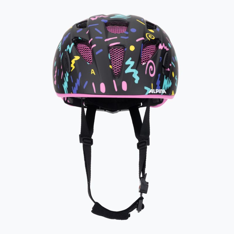 Detská cyklistická prilba Alpina Ximo Flash black confetti matt 2