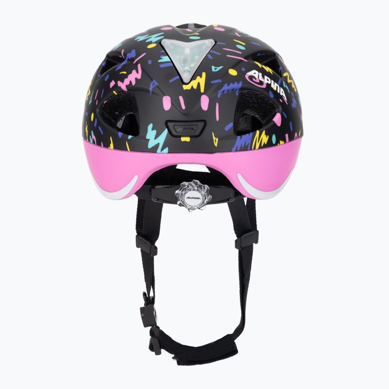 Detská cyklistická prilba Alpina Ximo Flash black confetti matt 4