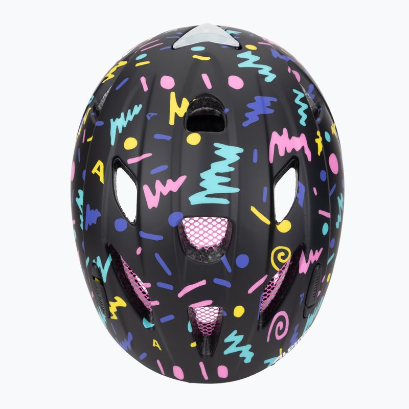 Detská cyklistická prilba Alpina Ximo Flash black confetti matt 6