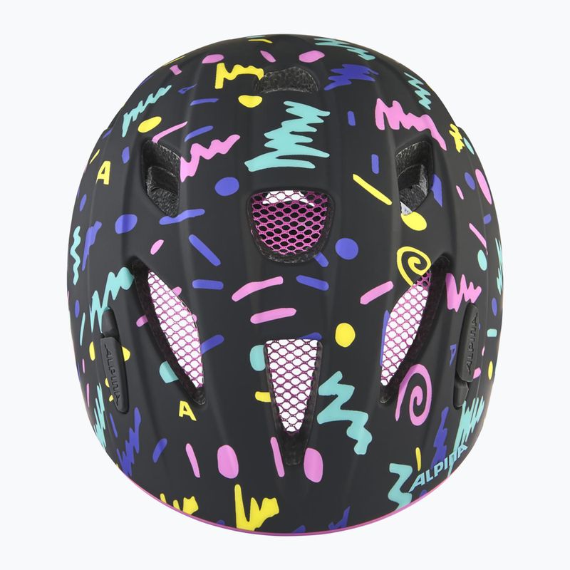 Detská cyklistická prilba Alpina Ximo Flash black confetti matt 3