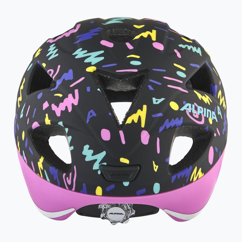 Detská cyklistická prilba Alpina Ximo Flash black confetti matt 4