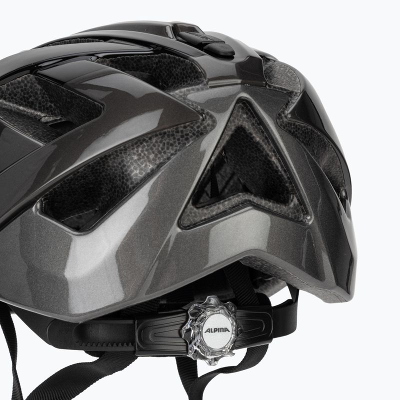 Cyklistická prilba Alpina Panoma 3.0 black/anthracite gloss 8