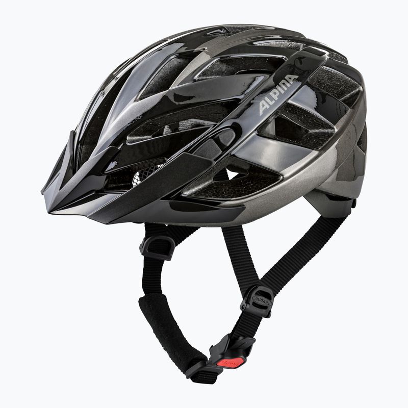 Cyklistická prilba Alpina Panoma 3.0 black/anthracite gloss 9