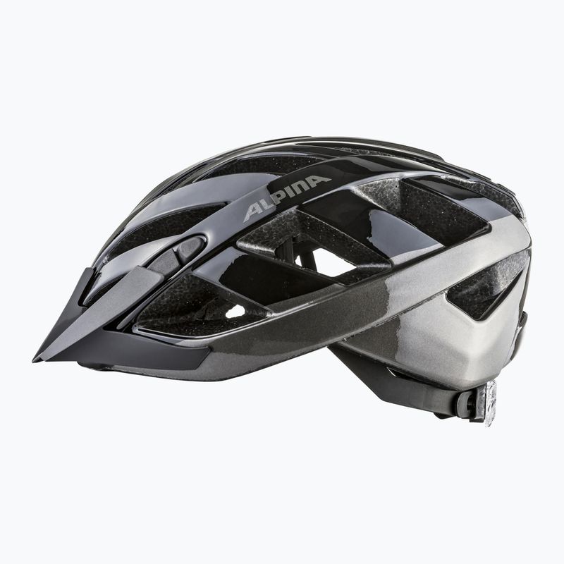 Cyklistická prilba Alpina Panoma 3.0 black/anthracite gloss 10