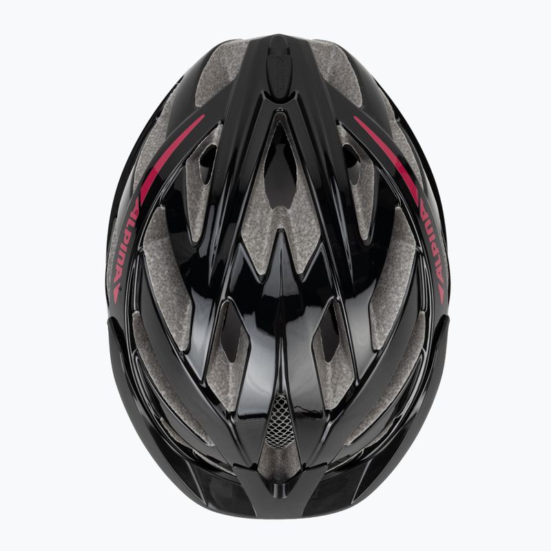 Cyklistická prilba Alpina Panoma 3.0 black/pink gloss 6