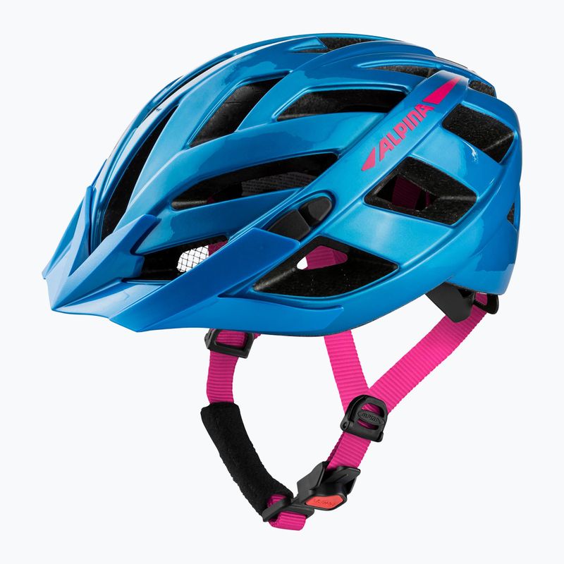 Cyklistická prilba Alpina Panoma 3.0 true blue/pink gloss 9