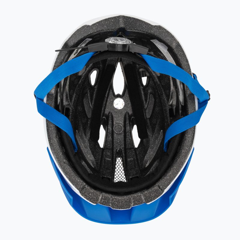 Cyklistická prilba Alpina Panoma 3.0 white/blue gloss 5