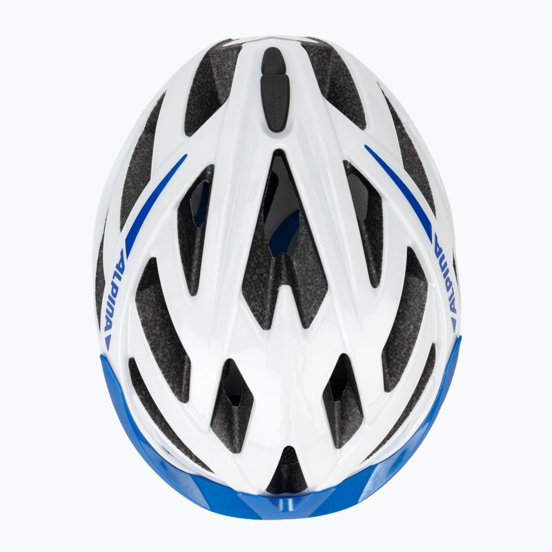 Cyklistická prilba Alpina Panoma 3.0 white/blue gloss 6