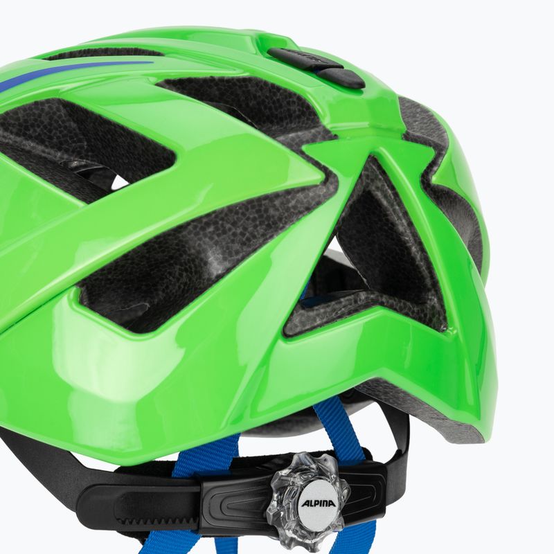 Cyklistická prilba Alpina Panoma 3.0 green/blue gloss 8