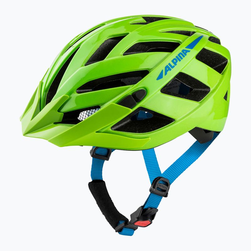 Cyklistická prilba Alpina Panoma 3.0 green/blue gloss 9