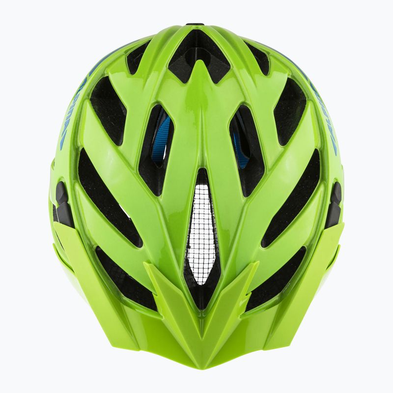 Cyklistická prilba Alpina Panoma 3.0 green/blue gloss 11