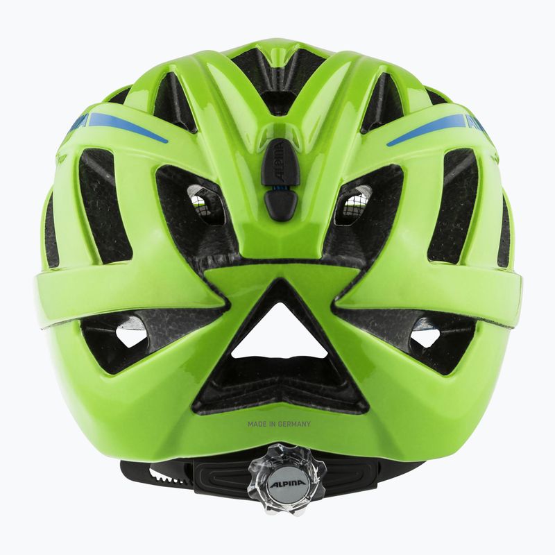 Cyklistická prilba Alpina Panoma 3.0 green/blue gloss 12