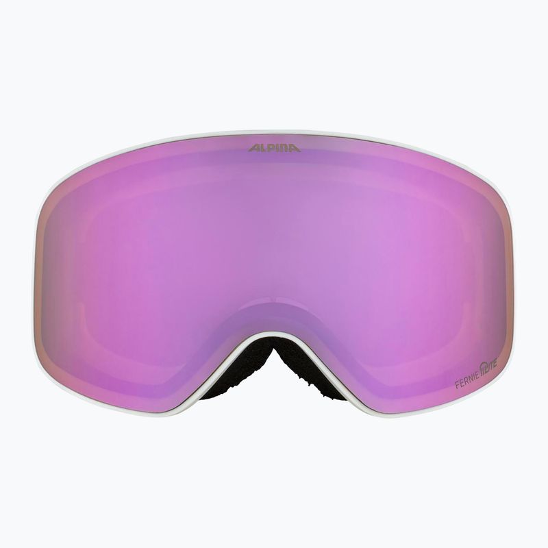 Detské lyžiarske okuliare Alpina Fernie Q-Lite white/confetti matt 2