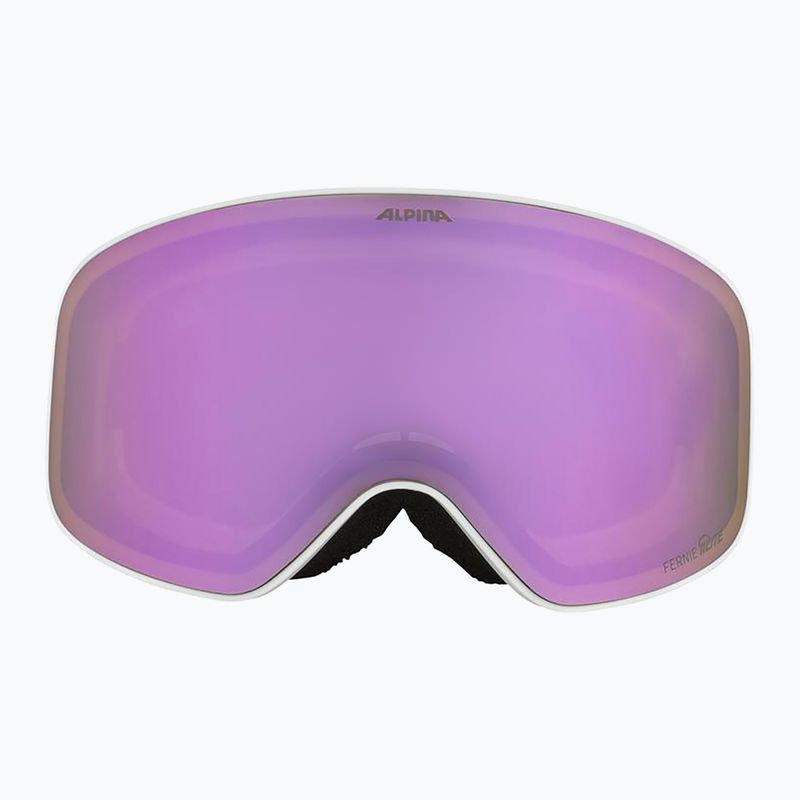 Detské lyžiarske okuliare Alpina Fernie Q-Lite white/rose matt 2
