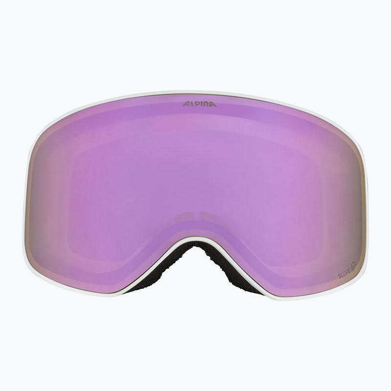 Lyžiarske okuliare Alpina Slope Q-Lite white/rose matt 2