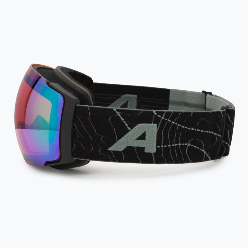 Lyžiarske okuliare Alpina Falera Mag Q-Lite black/green matt/green/pink 5