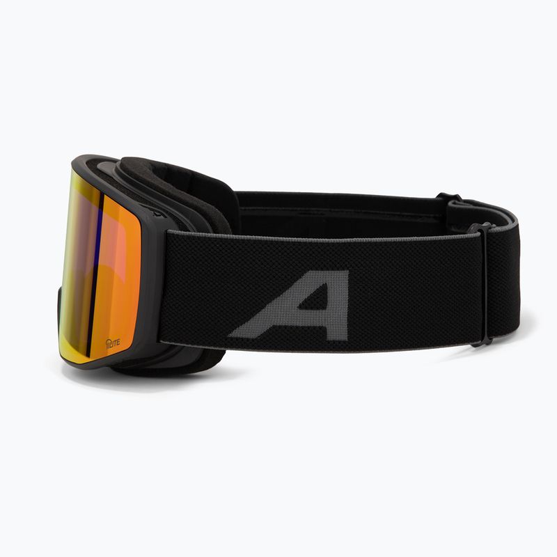Lyžiarske okuliare Alpina Venet Q-Lite black matt/red 4