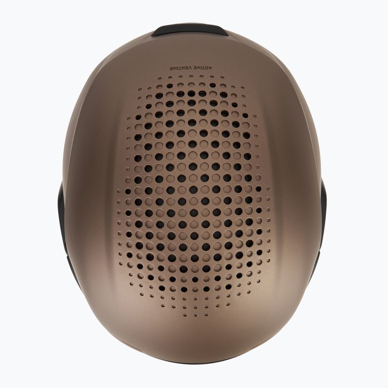 Lyžiarska prilba Alpina Oro QV Mips sepia metallic 6