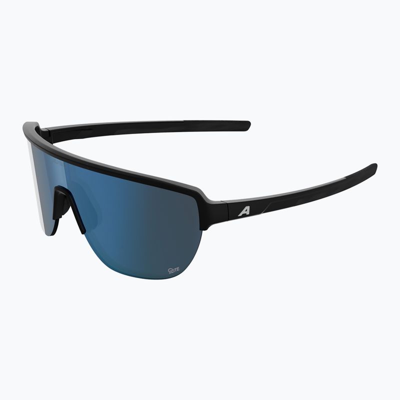 Slnečné okuliare Alpina Frame 2.0 Q-Lite black matt/blue mirror