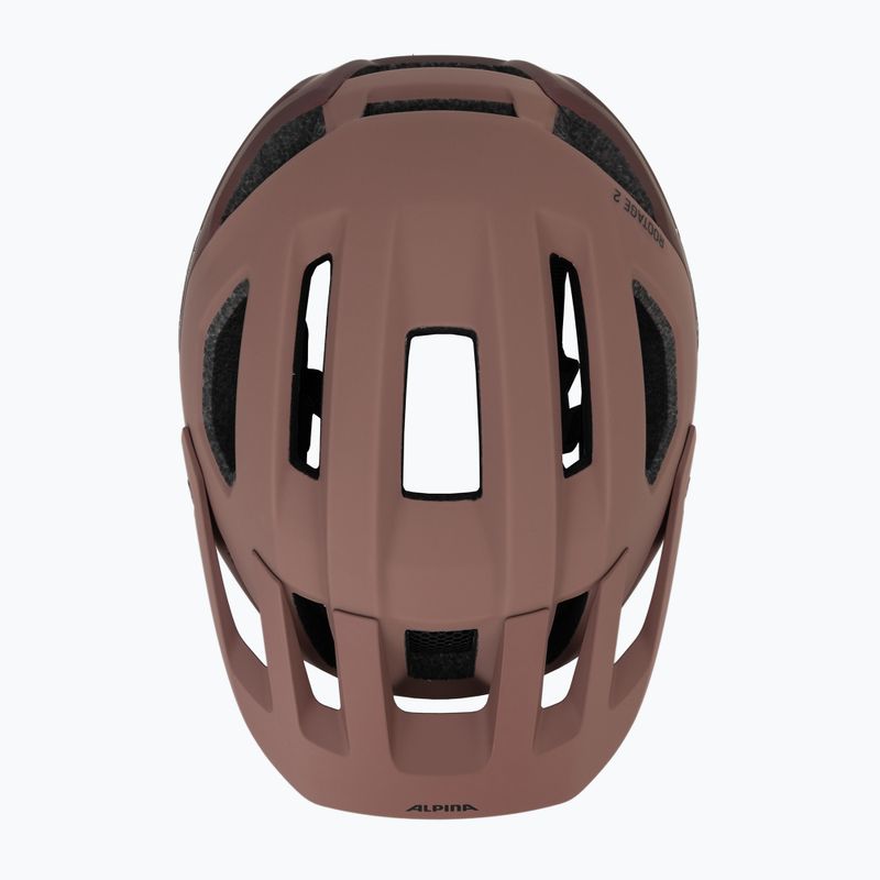 Cyklistická prilba Alpina Rootage 2 ox raisin matt 6