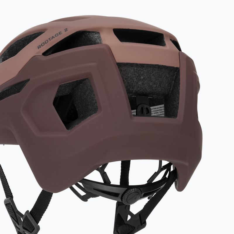 Cyklistická prilba Alpina Rootage 2 ox raisin matt 8