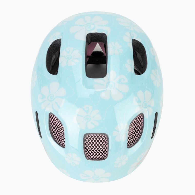Detská cyklistická prilba Alpina Ximo 2 Jr aqua rose flower gloss 6