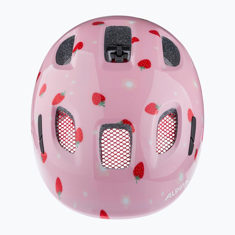 Detská cyklistická prilba Alpina Ximo 2 Jr strawberry gloss 4