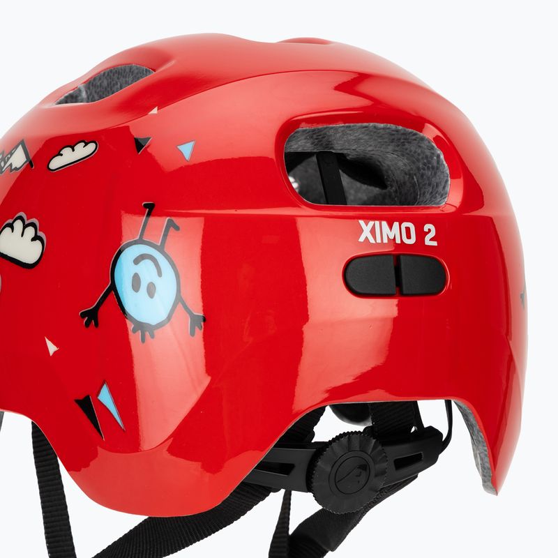 Detská cyklistická prilba Alpina Ximo 2 Jr red smile gloss 7