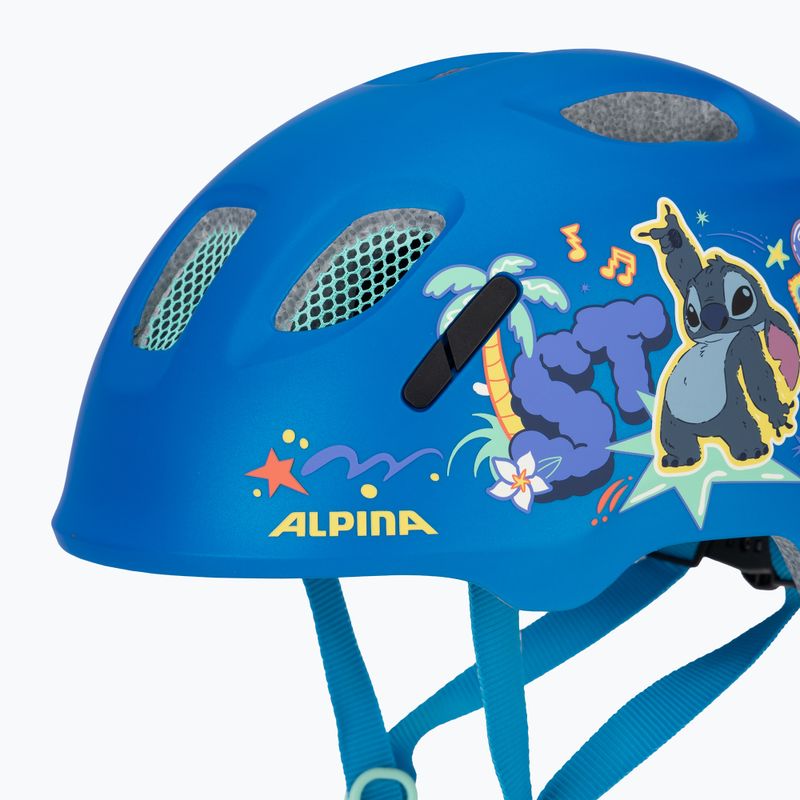 Detská cyklistická prilba Alpina Ximo 2 Jr disney stich 7