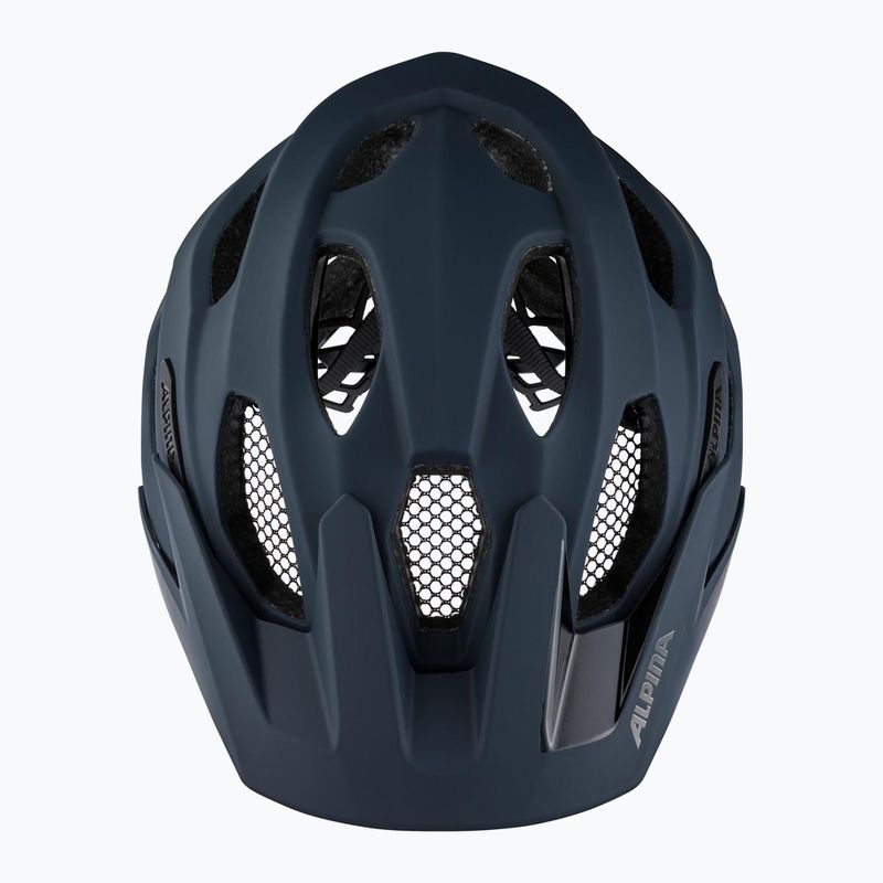Cyklistická prilba Alpina Carapax 2.0 navy smoke matte 3