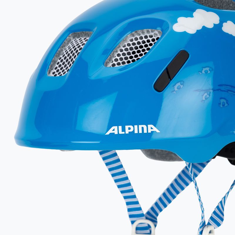 Detská cyklistická prilba Alpina Ximo 2 Jr ahoi gloss 8