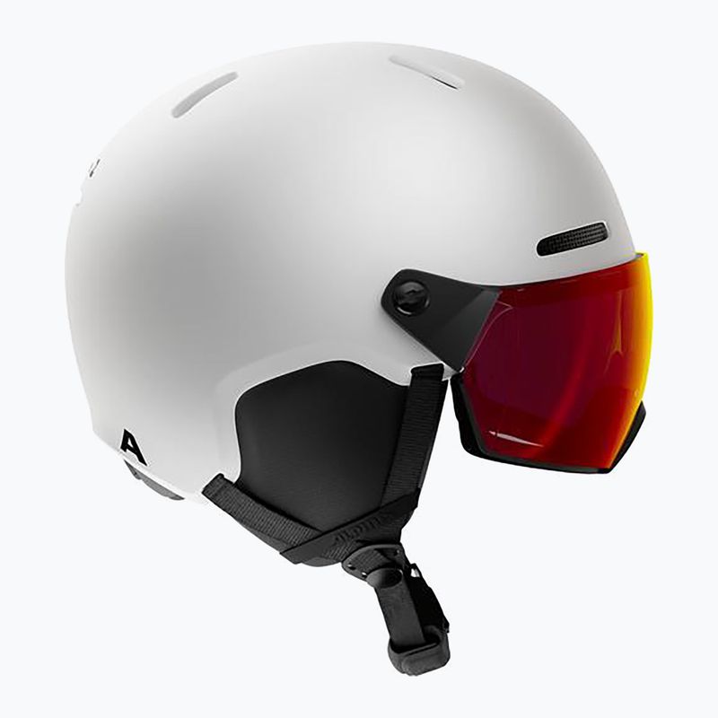 Lyžiarska prilba Alpina Arber 2 Visor Q-Lite white matt 2