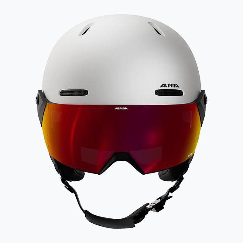 Lyžiarska prilba Alpina Arber 2 Visor Q-Lite white matt 3