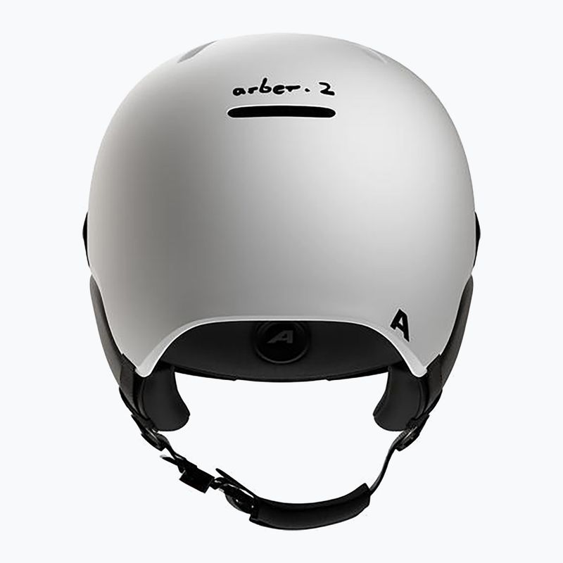 Lyžiarska prilba Alpina Arber 2 Visor Q-Lite white matt 4