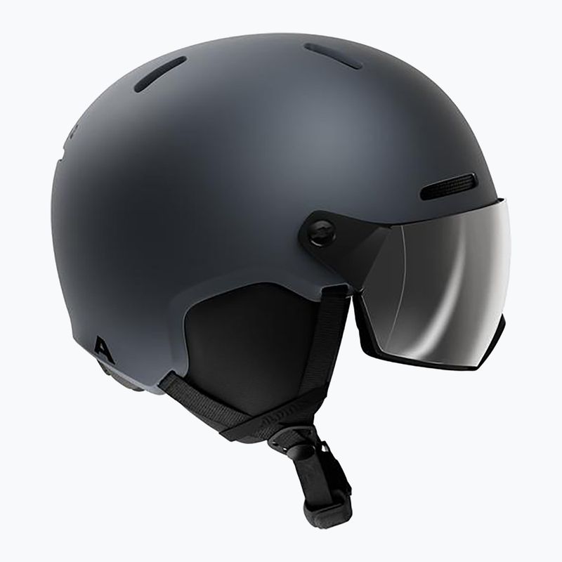 Lyžiarska prilba Alpina Arber 2 Visor Q-Lite midnight grey 2