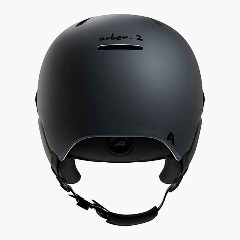 Lyžiarska prilba Alpina Arber 2 Visor Q-Lite midnight grey 4