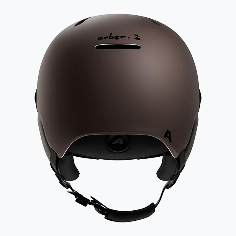 Lyžiarska prilba Alpina Arber 2 Visor Q-Lite ox brown matt 4