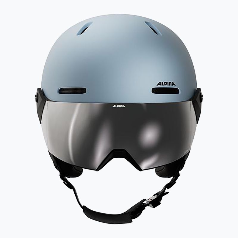 Lyžiarska prilba Alpina Arber 2 Visor Q-Lite ice blue matt 2